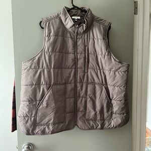Maurices Gray Puffer Vest